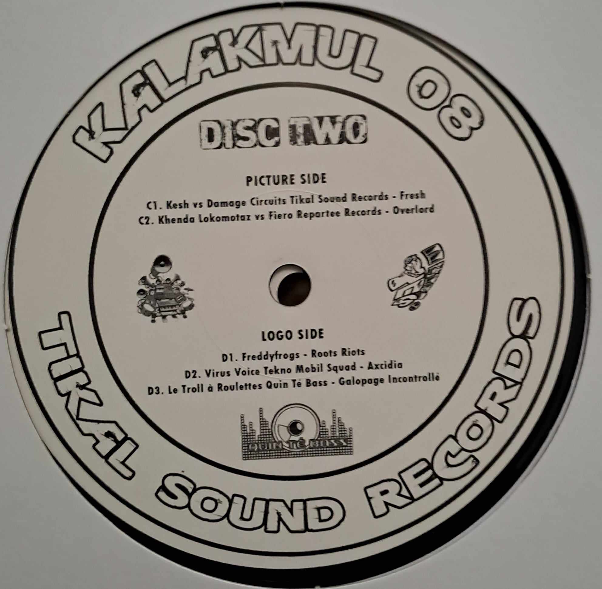 Kalakmul 08 (double album) - vinyle freetekno